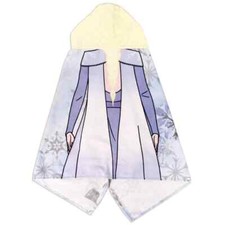 Frozen Elsa Kids Bath Hooded Towel Wrap-NWT
