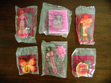 2002--BARBIE Complete SET of 6 Toys McDonald's NIP