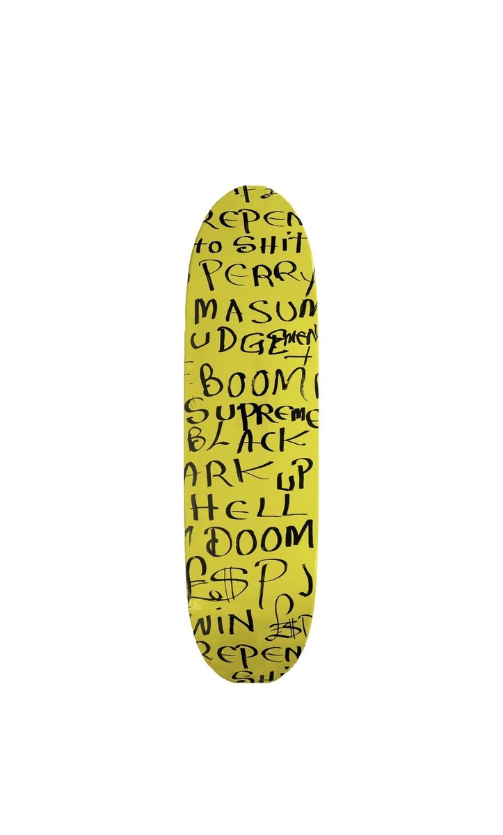 Supreme Lee Scratch Perry Deck / シュプリーム BRAND NEW* Supreme X Lee Scratch Perry Black Cruiser Deck