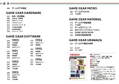 GAME GEAR Perfect Book Sega Game Console Japanese Book USED | eBay