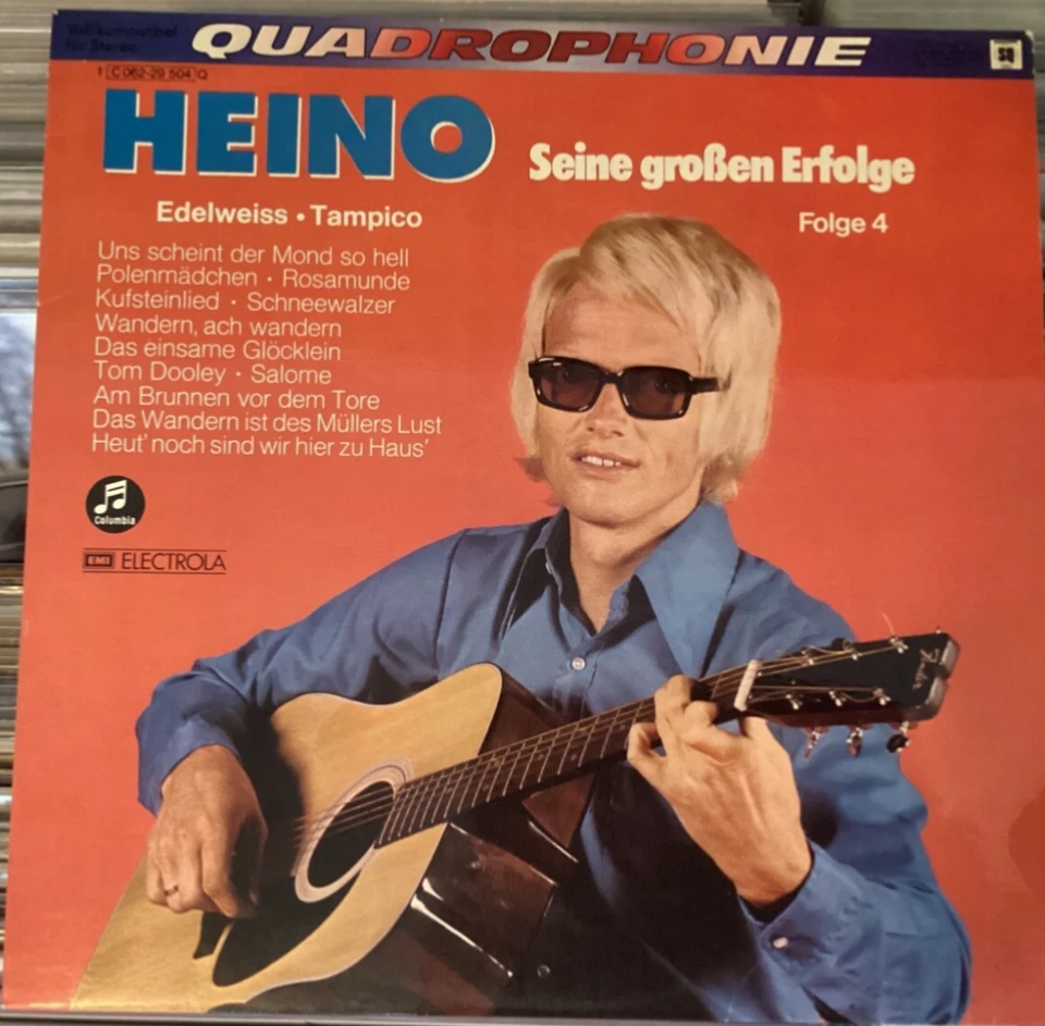 QUADROPHONIE * HEINO * Seine großen Erfolge * LP * Clean Vinyl * EX