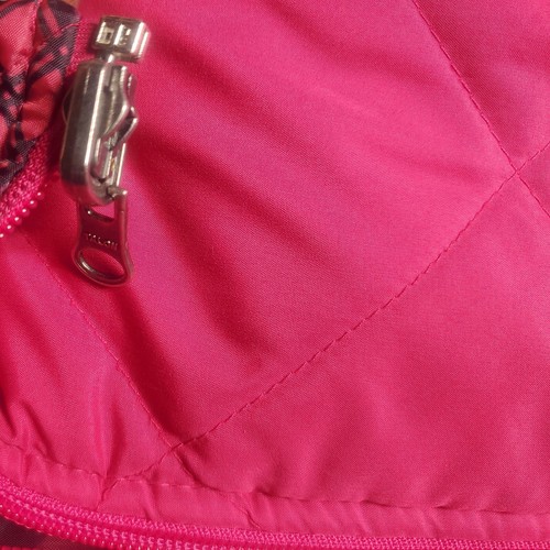 Womens/teens SJB Active pink quilted reversible vest Med - Picture 5 of 7