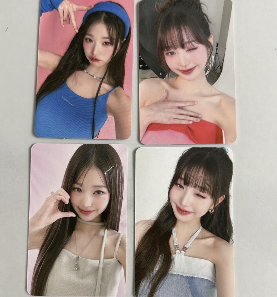 IVE - JANG WONYOUNG X AMUSE ALL EVENT PHOTOCARD SET OFFICIAL | eBay