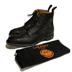 joseph cheaney black leather livingstone boots