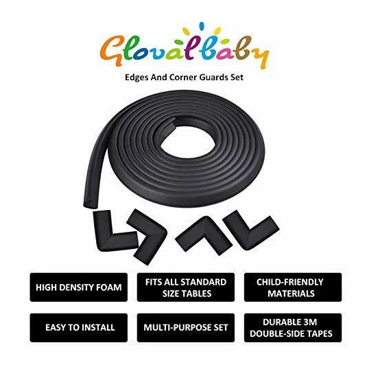 Baby Proofing Edge And Corner Guards Safety 5m Pretaped Furniture Bumper 16.40f - Image 2 of 2