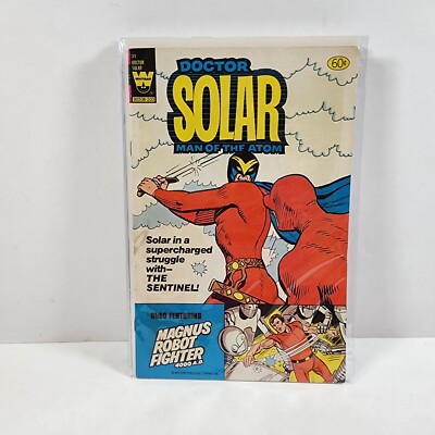 Doctor Solar Man of the Atom #31 (1982) Whitman Magnus Robot Fighter 4000 A.D.