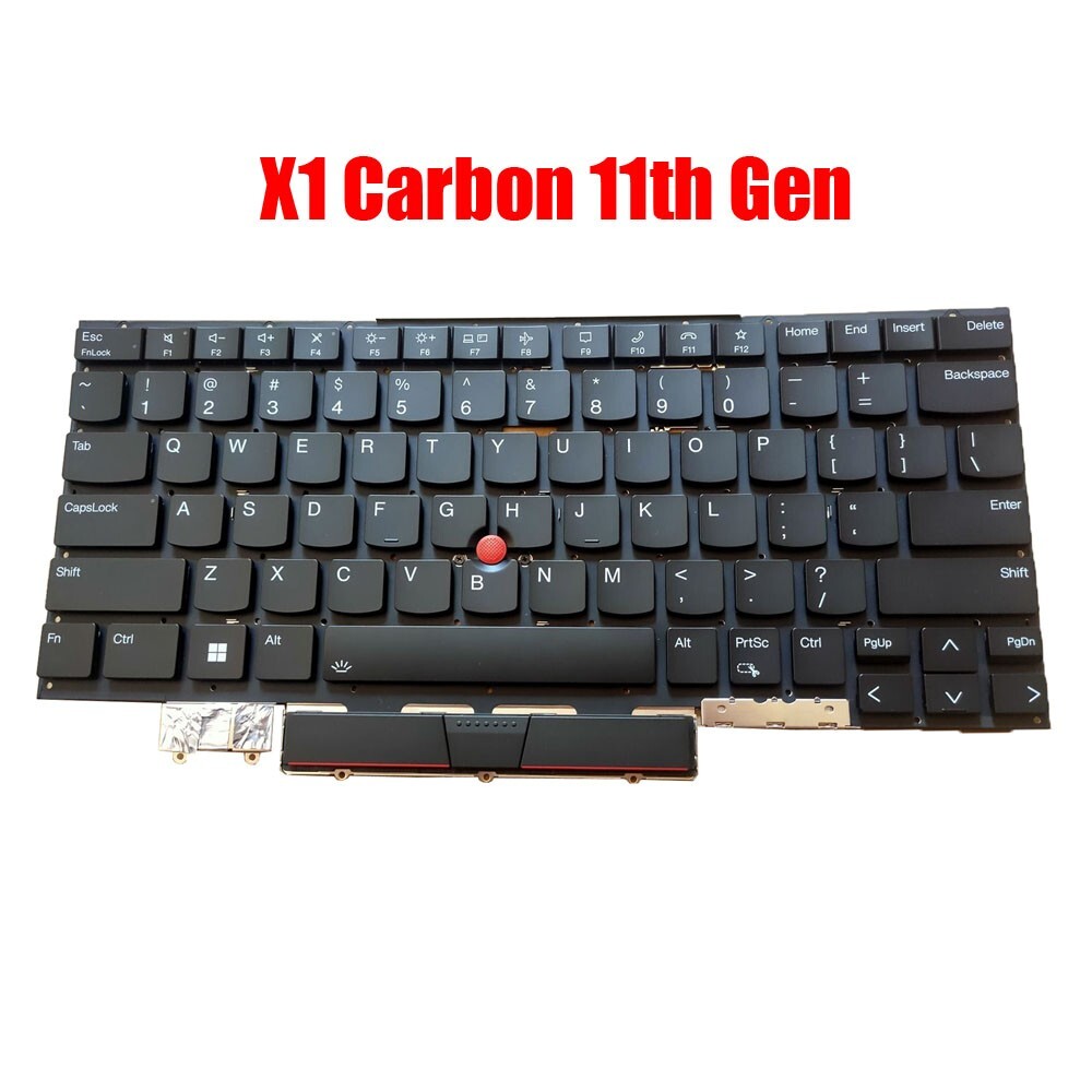 Keyboard For Lenovo Thinkpad X1 Carbon 11th Gen English US With