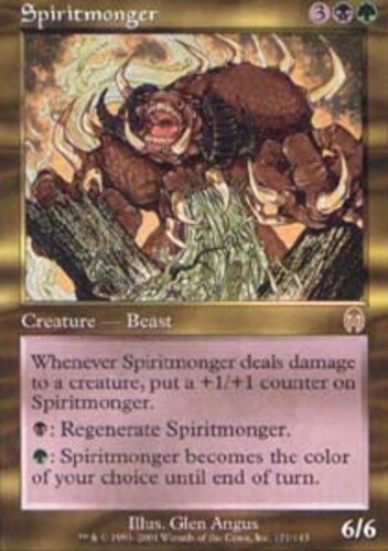MTG - Spiritmonger - Apocalypse - NM, English Magic FLAT RATE SHIP