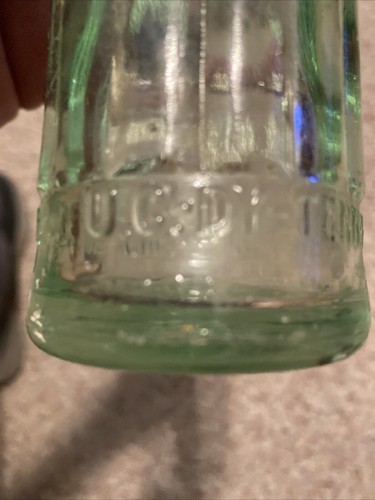 RARE Union City,Dyersburg,TN-Fulton,Hickman,KY-COCA-COLA SODA BOTTLE Art Deco - Picture 3 of 7