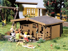 Faller # 130208 Set of Three Small Summer Houses HO  MIB