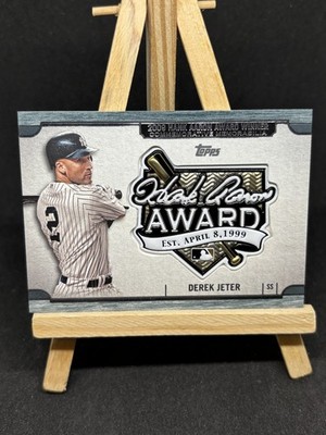 Derek Jeter 2017 Topps Hank Arron Award Baseballkarte #HA-DJE - NEW YORK YANKEES