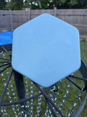 BLUE OCEAN Hexagon Six Sided Disc Golf Trash Panda Collaboration Disc 181-183g