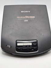 Sony Discman PRD-150 Portable CD-ROM XA Drive Vintage Tested D9