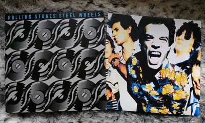 ROLLING STONES Steel Wheels LP UK 1989/EU 2010 Reissue 180g JAGGER  REMASTERED 
