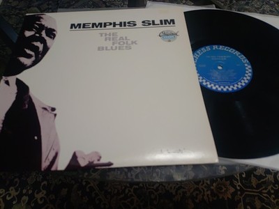 Memphis Slim - The Real Folk Blues - Vinyl LP 1982 Chess Promo Near Mint