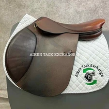 Beval LTD The Natural Close Contact Jump Saddle, 18" Seat (Read Description)