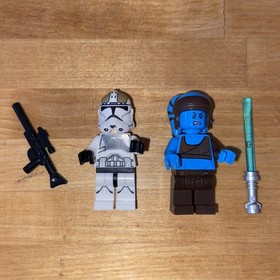 LEGO Star Wars Aayla Secura Clone Trooper Minifigure Jedi Republic Fighter 75182
