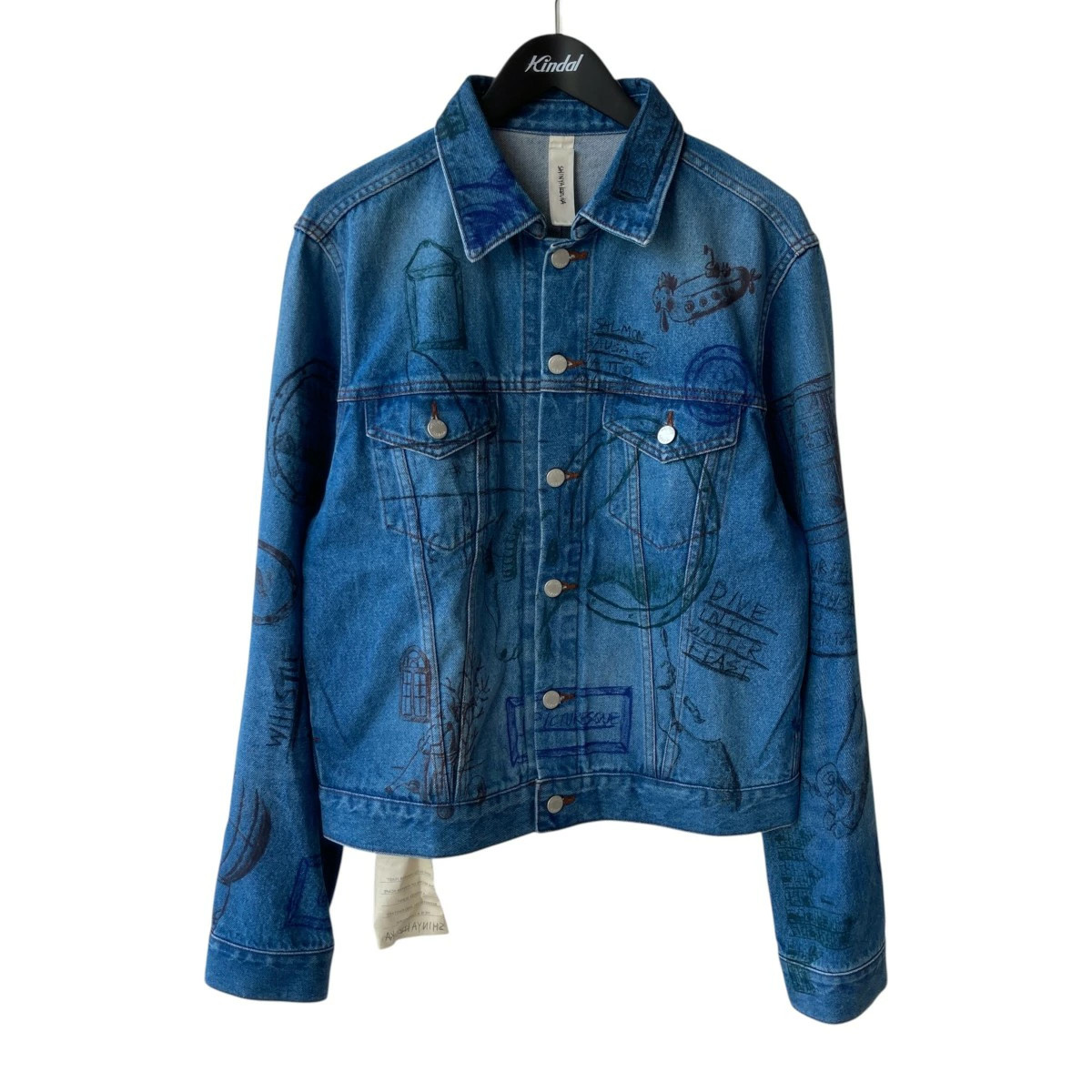 新品　SHINYA KOZUKA デニムジャケット　L SHINYAKOZUKA(シンヤコヅカ)のAs 1st Was RIGID(デニムジャケット)の