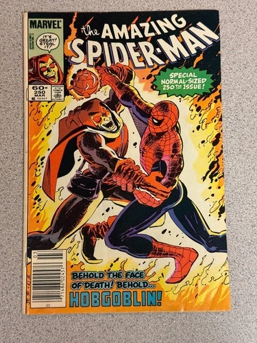 Amazing Spider-Man #250 (Newsstand) - Hobgoblin appearance - VG/FN