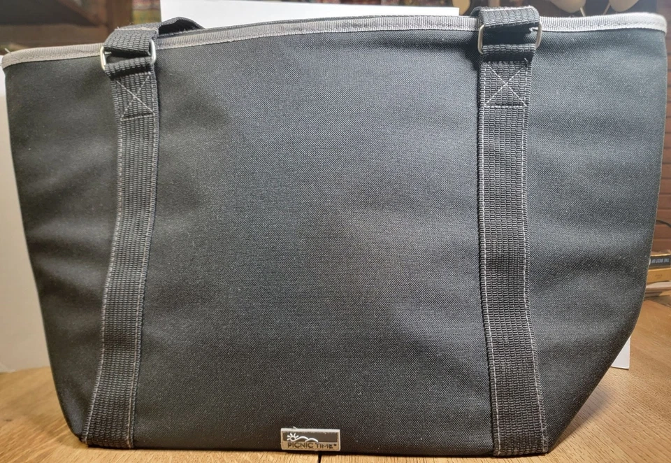 New Orleans Saints Topanga Cooler Tote Picnic Time NFL Official Bag - Image 4 of 4