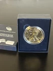 .999 Silver American Eagle 2015  UNC Gold Enhanced Collector