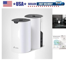 Deco S4 Whole Home Mesh WiFi System - Up to 3,800 Sq.ft. Coverage, AC1900 WiF...