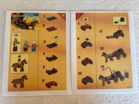 LEGO 6799 Western Cowboys Showdown Canyon  1997 Complete Vintage Retired