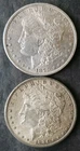 1879 and 1884 O $1 Morgan Silver Dollars