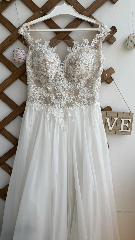 Brautkleid MS Moda Jodie Gr. 44 (40-44) Hochzeitskleid - Bild 2 von 4