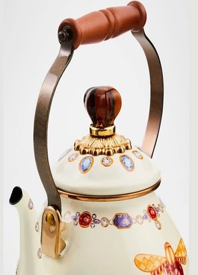 MacKenzie Childs Tea Kettle Rare