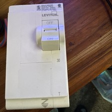 Leviton LB230-T 30A 2-Pole Plug-On Standard Branch Circuit Breaker, Thermal