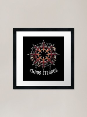 Chaos Lord Gerahmter Kunstdruck Gerahmtes Wandbild Poster Leinwanddruck Bild