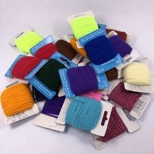 Design Works Craft Trim Yarn Lot Of 18 Each Is 20 Yards -NEW
