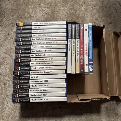 Gros Lot de Boîtes Vides AVEC NOTICES – PlayStation 2 (PS2) - Photo 1/4