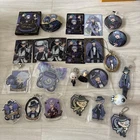 Twisted Wonderland Azul Ashengrott Badge Card Keychain Strap set Japan #5