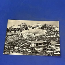 PASSO DEL GAVIA REFUGE BONETTA - Black and White Postcard