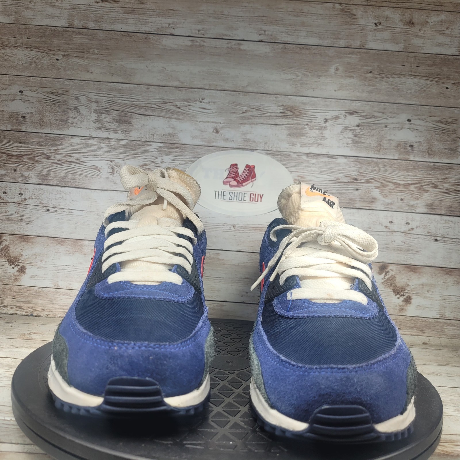 Nike Air Max 90 SE Trainers Men's Size 9.5 Blue Comfort Walking Running Shoes thumbnail 2