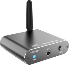 Bluetooth 5.2 Receiver Adapter for Old Home Stereo Receiver Speakers, Wireles...