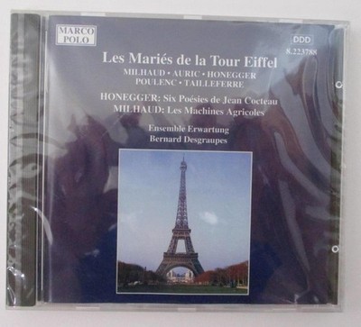 Les Maries de la Tour Eiffel (CD, 1996, Marco Polo) Milhaud - Made In Germany