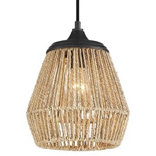 Quoizel RMI1509 Black Romain Single Light 9"W Cage Mini Pendant