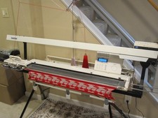 Brother KH970 Stitch Leader Knitting Machine READY TO KNIT Clean, Sharp, Video 