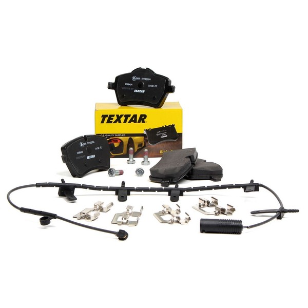 Textar 2398404 BremsbeläGe + Wako FüR Mini R50 R53 R52 Cooper S / Works Vorne-image