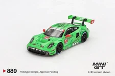 Mini GT 1:64 Porsche 911 GT3 R AO Racing Rexy 2024 IMSA GTD Pro SEALED BOX 889