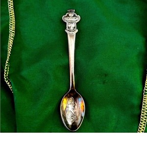 Vintage Rolex Lucerne Baby Spoon Fun Gift Silver Plate