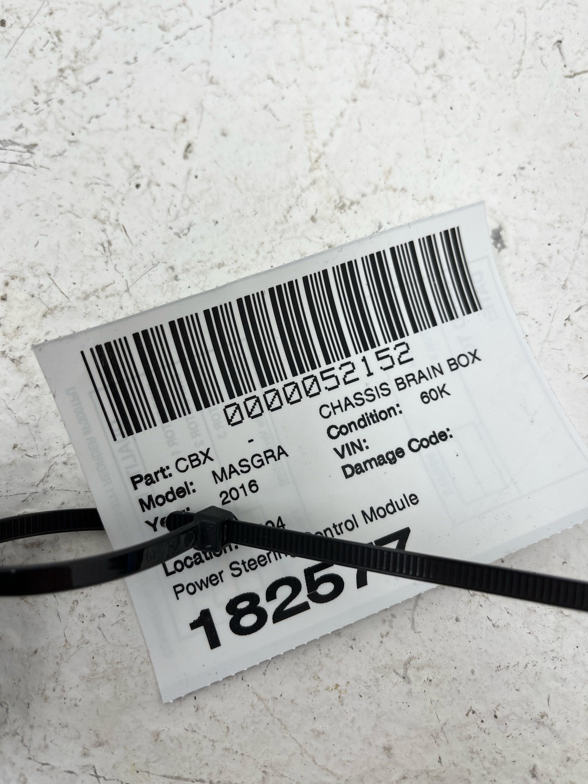 2009-2016 MASERATI GRANTURISMO 4.7L RWD OEM Power Steering Control Module 237283