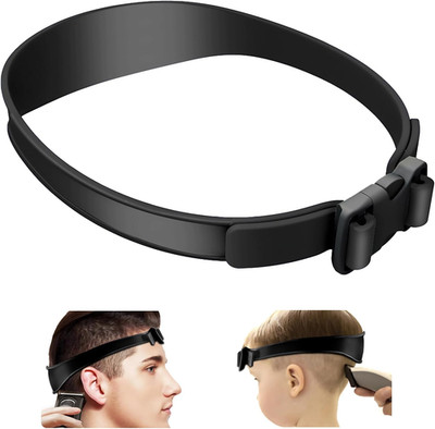 Fade Guide for Men Haircut, Adjustable Hair Trimming Guide Neckline Shaving Temp