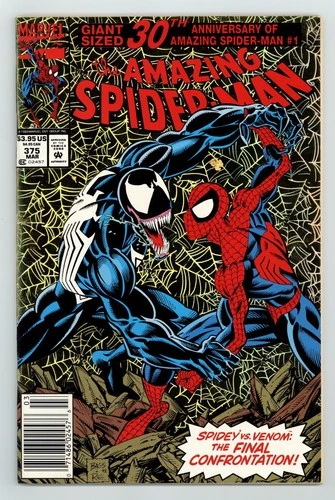 Amazing Spider-Man #375N Newsstand Variant VG/FN 5.0 1993