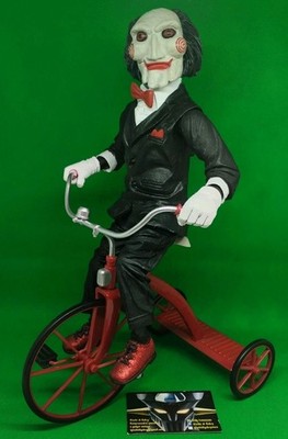 SAW NECA Actionfigur Talking Billy The Puppet on the Tricycle H 14'' 35 cm 2007