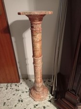 colonna in marmo rosa anni 50