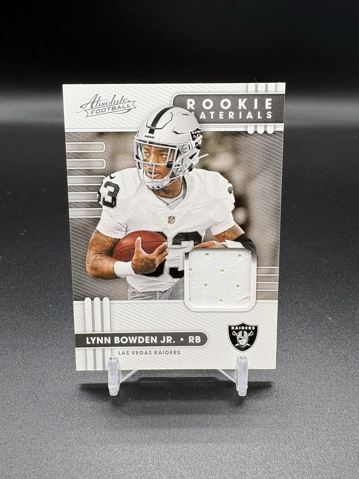 Lynn Bowden Jr. Panini Absolute Rookie Materials #33 Base